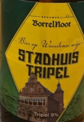 Woerden Stadhuis Tripel etiket Woerden Stadhuis Tripel etiket